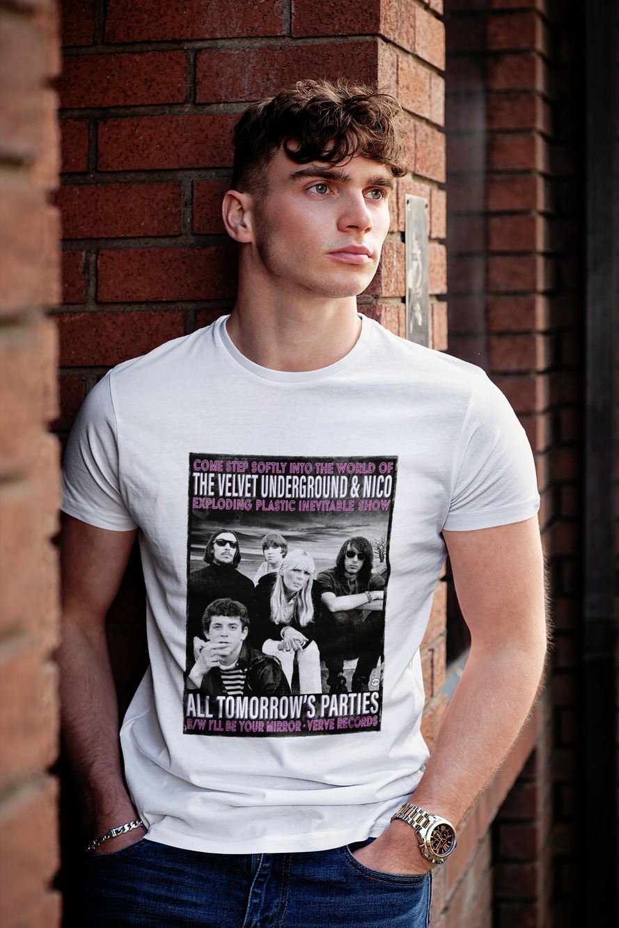 The Velvet Underground Nico Inspired T-Shirt Soft Cotton Tee